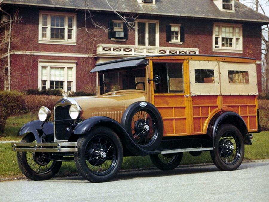  Ford Model A Woody Station Wagon 1929 года  (фото 20 из 26)